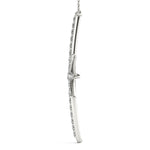 Pavé Starburst Pendant – 0.48ct G SI Natural Diamonds – 18ct Gold (White / Yellow / Rose)
