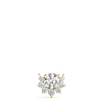 Ornate Floral Knot Pendant with 0.475ct Diamond – 18ct Gold