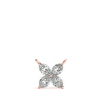 Marquise Flower Pendant with 0.30ct Diamonds – 18ct Gold (White / Yellow / Rose)