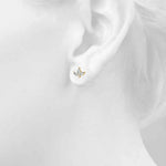 0.50ct Marquise Diamond Cluster Stud Earrings – 18ct Gold (White / Yellow / Rose)