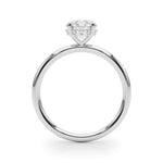 1ct F VS Round Brilliant Hidden Halo Engagement Ring – Total 1.08ct Diamonds (18ct Gold)