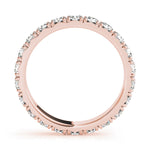 0.85ct Diamond Eternity Band – French Cut Set – 18ct Gold (White / Yellow / Rose)