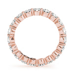 1.00ct Diamond Eternity Band – Share Claw Set – 18ct Gold (White / Yellow / Rose)