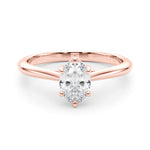 3.50ct Oval Diamond Solitaire Engagement Ring with Split Cathedral Shank – 18ct Rose Gold Romantic Splendour