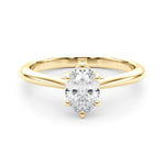 3.50ct Oval Diamond Solitaire Engagement Ring with Split Cathedral Band – 18ct Yellow Gold Classic Opulence