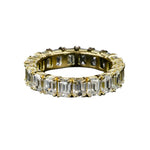 Emerald Cut Diamond Eternity Ring